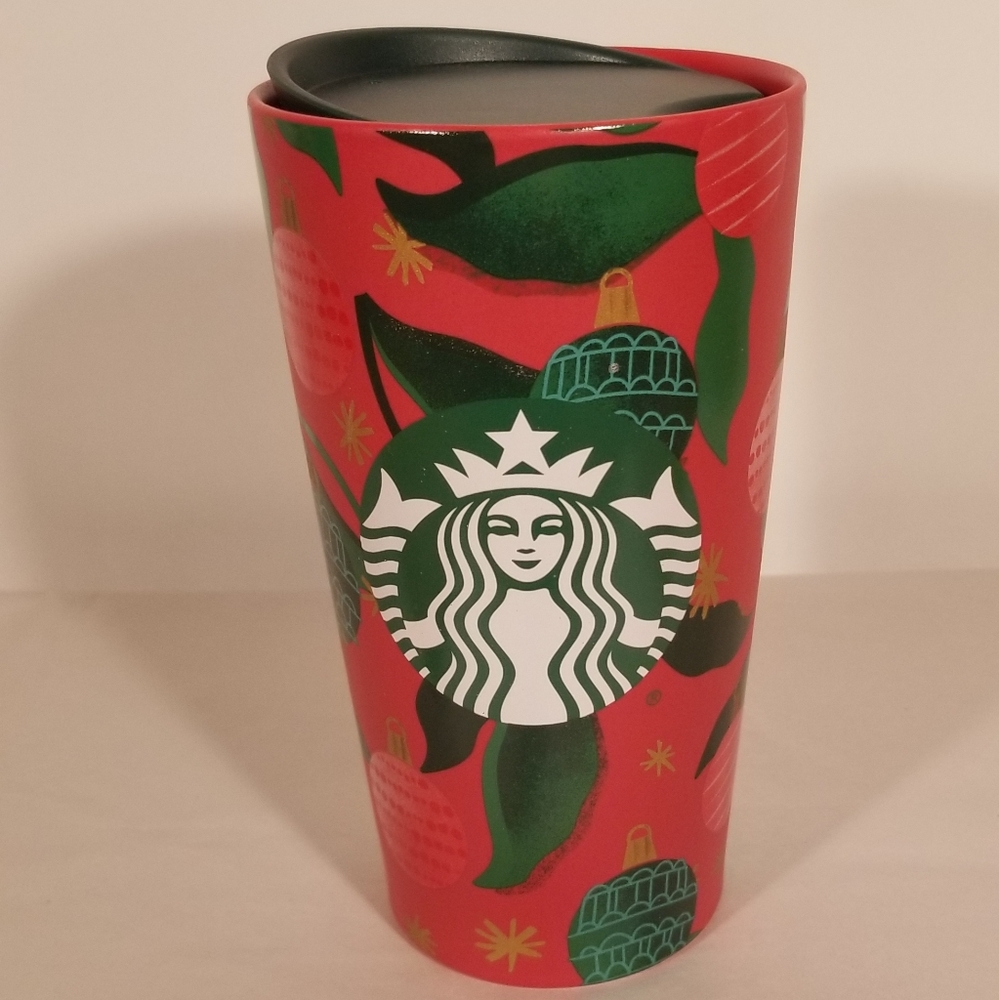 Starbucks Ornaments Tumbler Mug Ceramic (12 oz) 2019 Holiday Christmas